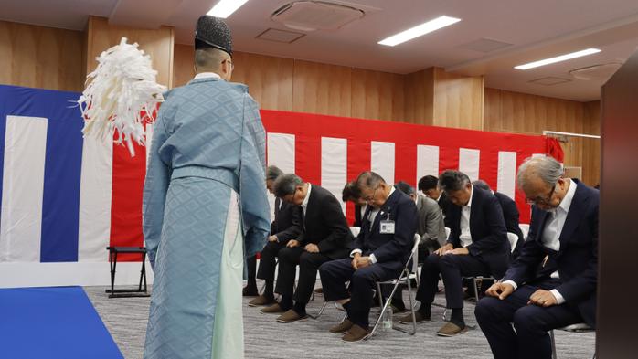附設高等学校・中学校　特別教室棟落成式を挙行