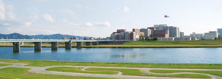 医学部のある旭町キャンパス