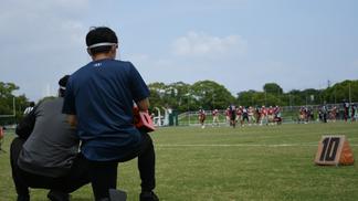 影で支えたスポーツ医科学科の学生たち