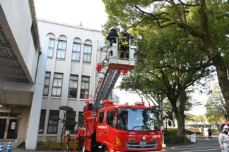 文化財防ぎょ訓練