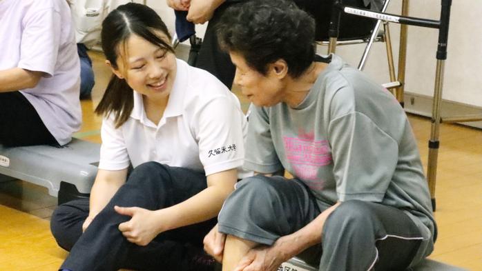 朝倉市民のヘルスリテラシーを高める「ステップ運動教室」
