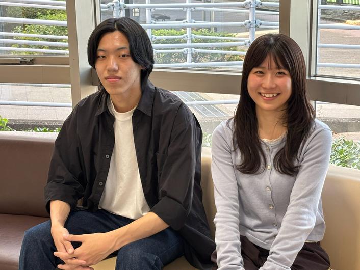 森さん（左）と岡本さん（右）