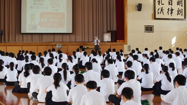 高校生に「がんの出前授業」を実施