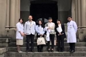 ブラウン大学、建陽大学からの留学生と