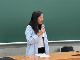 プラミラさん(法学部)