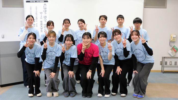 久留米市「女性と健康講座」—看護学科が講演と授業体験（ピア・エデュケーション）を実施