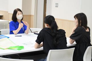 学部ごとの相談コーナー(人間健康学部)