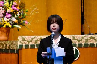 高崎奈々さん（文学部国際文化学科3年）