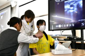 超音波検査実習体験