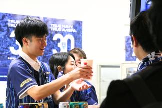 VIPルームではドリンクの提供も