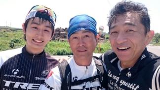 気の合う仲間とのサイクリング