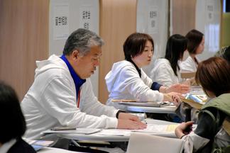 個別相談ブースの様子