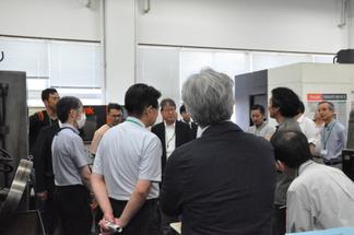 ものづくり教育センターを見学