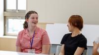 モデスト市の高校生が久留米大学で日本語授業に参加しました
