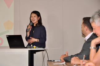 元ジュニア親善大使で学生課職員の渕上さん