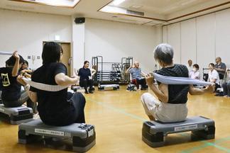 時間をかけて入念にストレッチ
