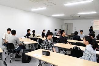 面接のロールプレイの様子