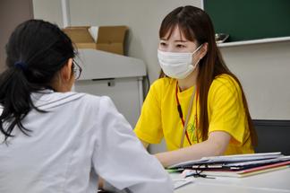 学生や教職員との個別相談会