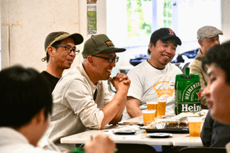 笑顔で溢れる会場内