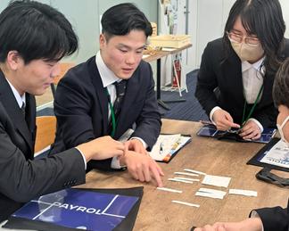 (株)ペイロールにおけるグループワーク