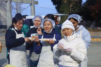 みんなで美味しく頂きました