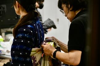 帯も自分たちで選びました