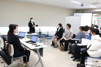 グループでの進行役も務めました