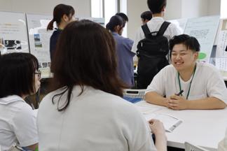 学部ごとの相談コーナー（文学部社会福祉学科）