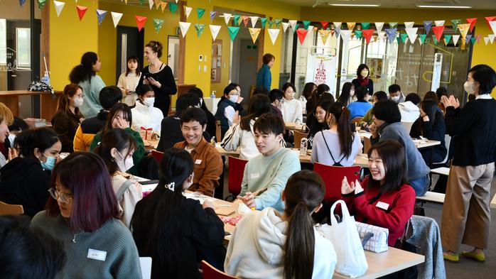 留学生と交流クリスマス会