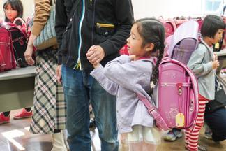 お気に入りのランドセルに出会えました