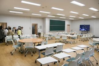 多様な学習形態に対応できる協同学習室1