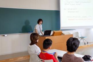 講師を務めた留学生別科日本語講師の平川先生