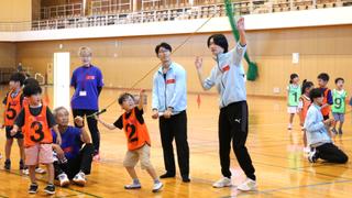 筑後市「ジュニアスポーツチャレンジ」のイベント運営を学生がサポート
