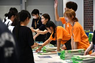 受付の様子
