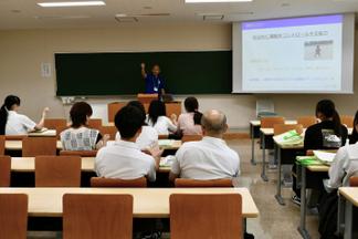 中原先生によるミニ講義の様子