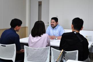 笑いが絶えない相談会