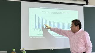 ビジネス研究所の主催で国際情勢研究会を開催