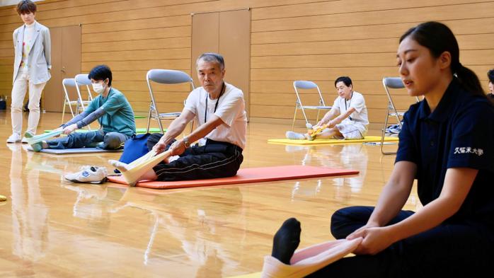 「転ばない！元気で長生き！ストレッチ教室」がスタート 