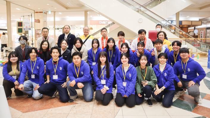 ご支援いただいた企業の皆さまと企画・運営した学生たち