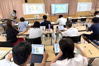 西陵小学校の様子