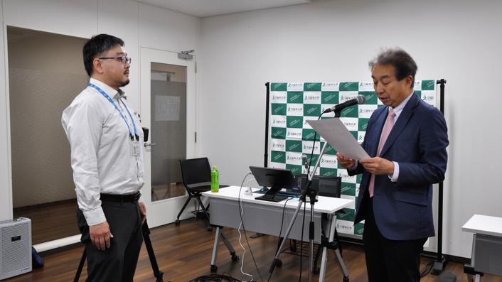 優秀賞表彰の様子