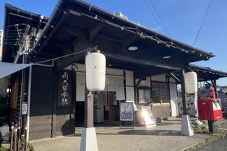 夏まつり会場のJR南久留米駅