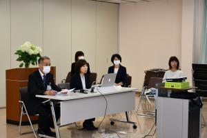 認定看護師教育課程のオンライン入学式