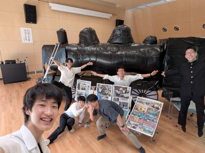 附設高校 鉄道研究会の生徒たちが柳川療育センターで展示会を行いました