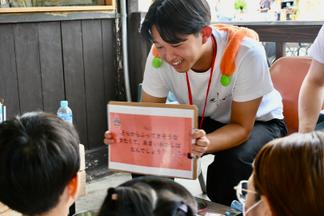 学生たちが企画した謎解きゲーム
