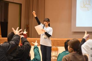 休憩タイムにじゃんけんゲームをしました