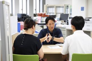 入試や留学、就職等の個別相談コーナー