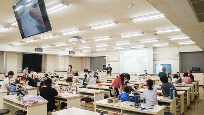 先端イメージング研究センター「夏休み顕微鏡体験ワークショップ」