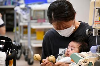 子どもたちも一緒に演奏に参加しました