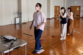 脳トレダンスのリハーサル